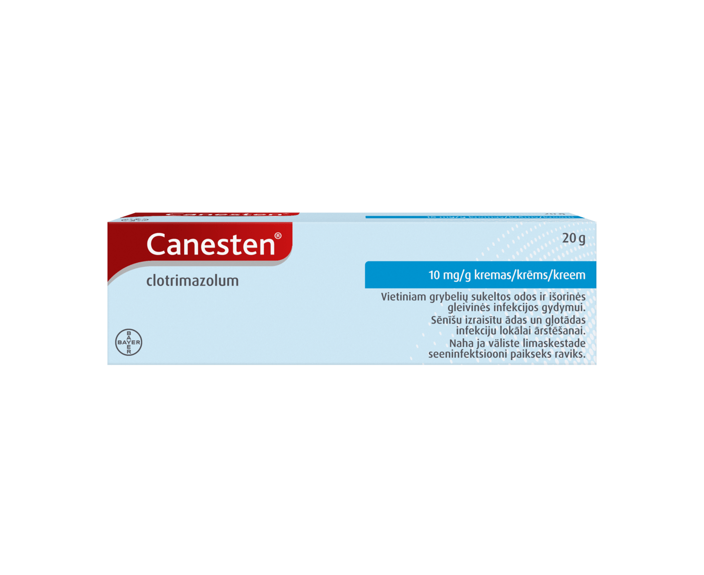 Canesten® (klotrimasool) kreem 20g